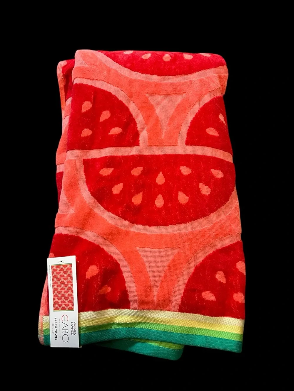 🆕 Caro Oversized Watermelon Beach Towel